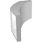 Ekena Millwork 5 1/2-in. W x 8-in. D x 12-in. H Thorton Architectural Grade PVC Knee Brace BRCP055X08X12THR - alternate 2